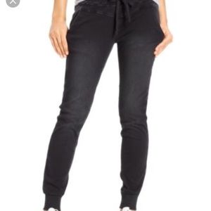 Celebrity pink jeans joggers